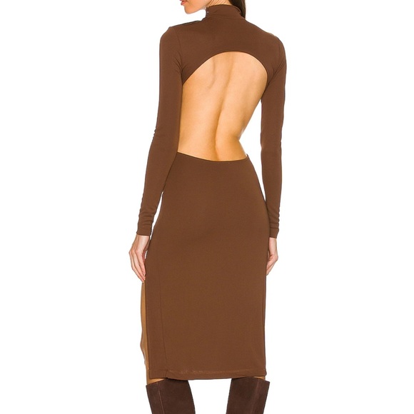 Song of Style Dresses & Skirts - Song of style brown backless dress